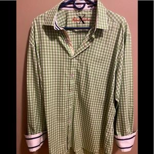 Robert Graham dress shirt. Excellent condition.